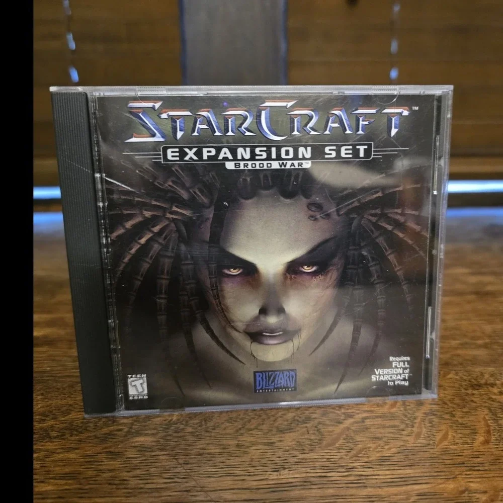 StarCraft Brood War Expansion Pack PC Strategy T NTSC Blizzard 1998